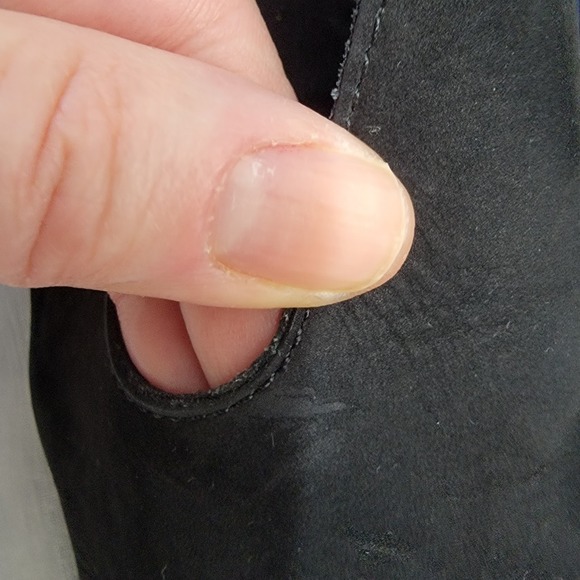 Arche France Slip On Wedge Black Nubuck Shoes Pumps Size 9.5‎ US 40 EU Comfort - Picture 10 of 16